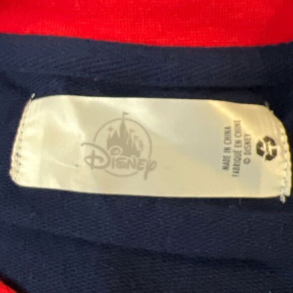 Disneyland Resort Team Mickey Mouse Patriotic Sweatshirt USA Flag Unisex L - Picture 3 of 9